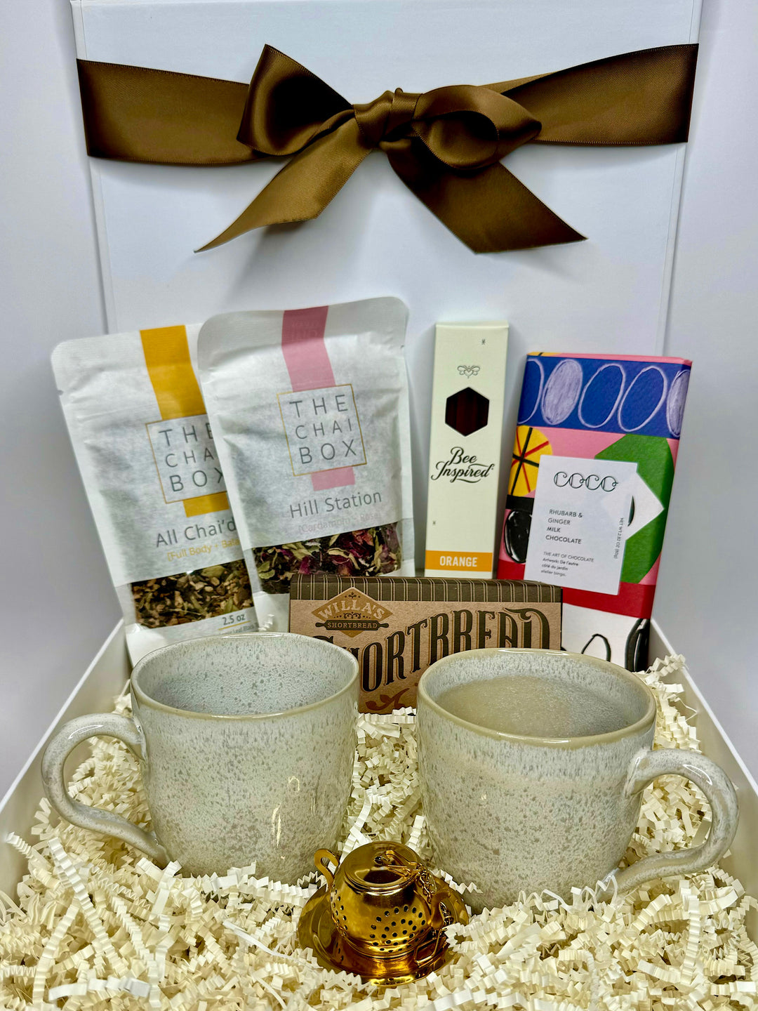 Chai Time Box - Ivory